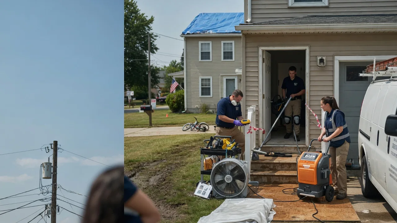 Water Damage Repair in Dewey, IL near me
